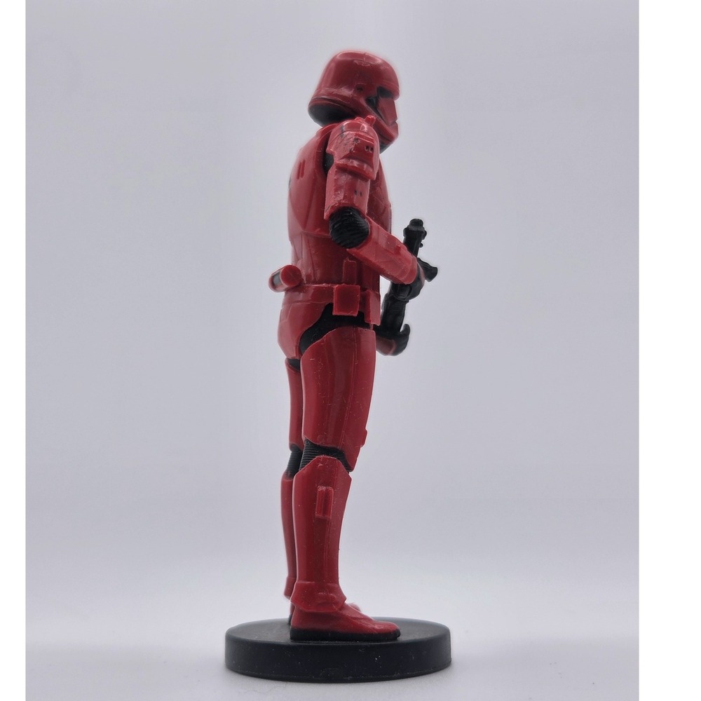 Disney Star Wars Sith Trooper Figure 4in Red Fair Rise of Skywalker Cake Topper - Picture 3 of 8